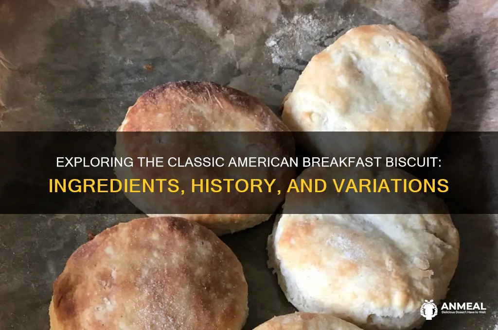 what is an american breakfast biscuit