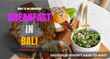 Exploring Bali's Twist on the Classic American Breakfast Experience