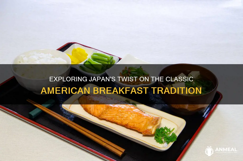 what is an american breakfast in japan
