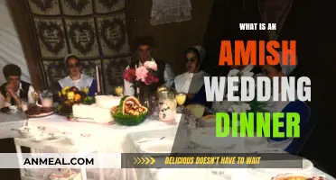 Exploring the Simple Joys of an Amish Wedding Dinner