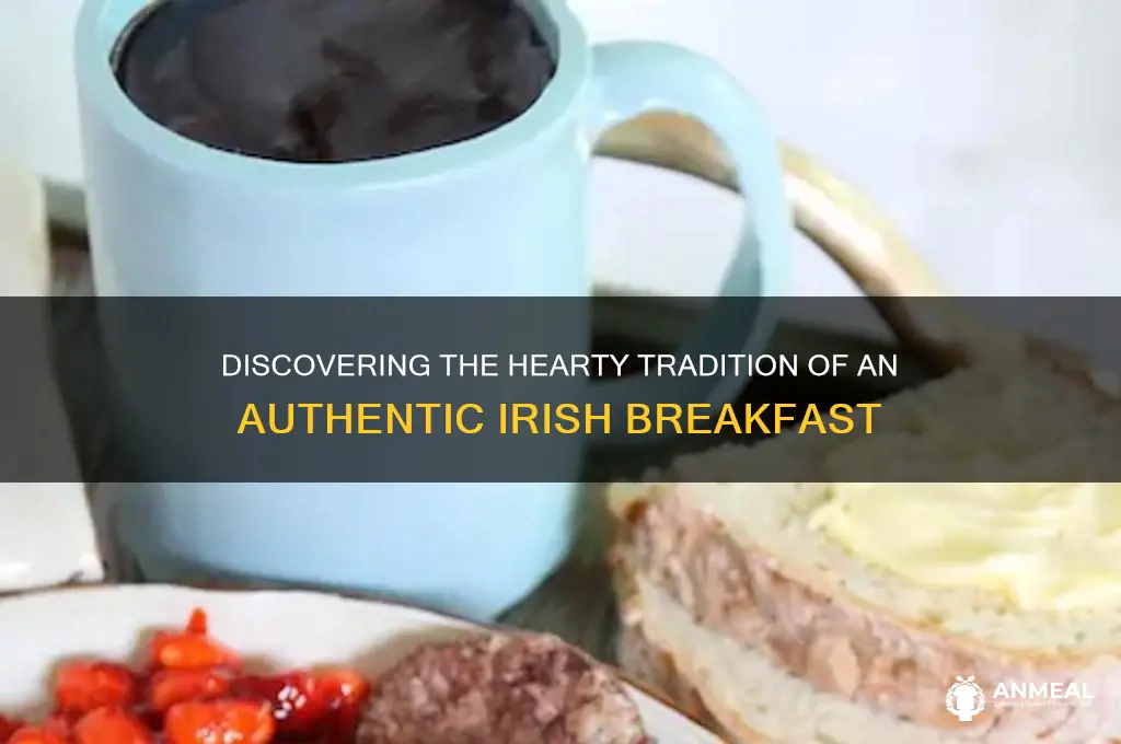 what is an authentic irish breakfast
