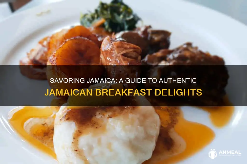 what is an authentic jamaican breakfast