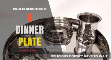 Understanding the Standard Weight of a Dinner Plate for Everyday Use