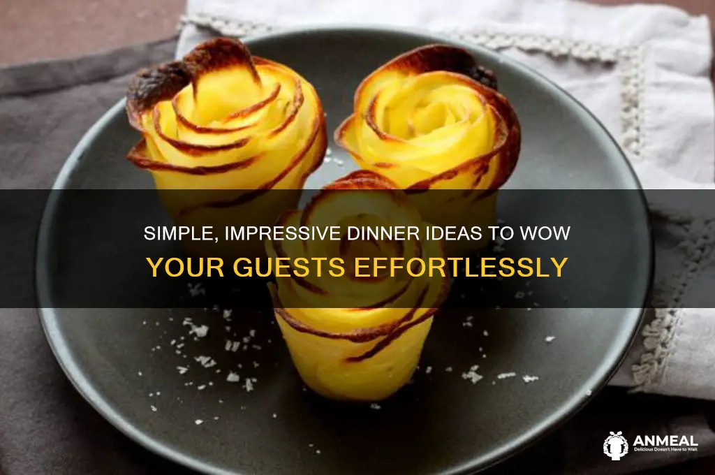 what is an easy dinner for guests