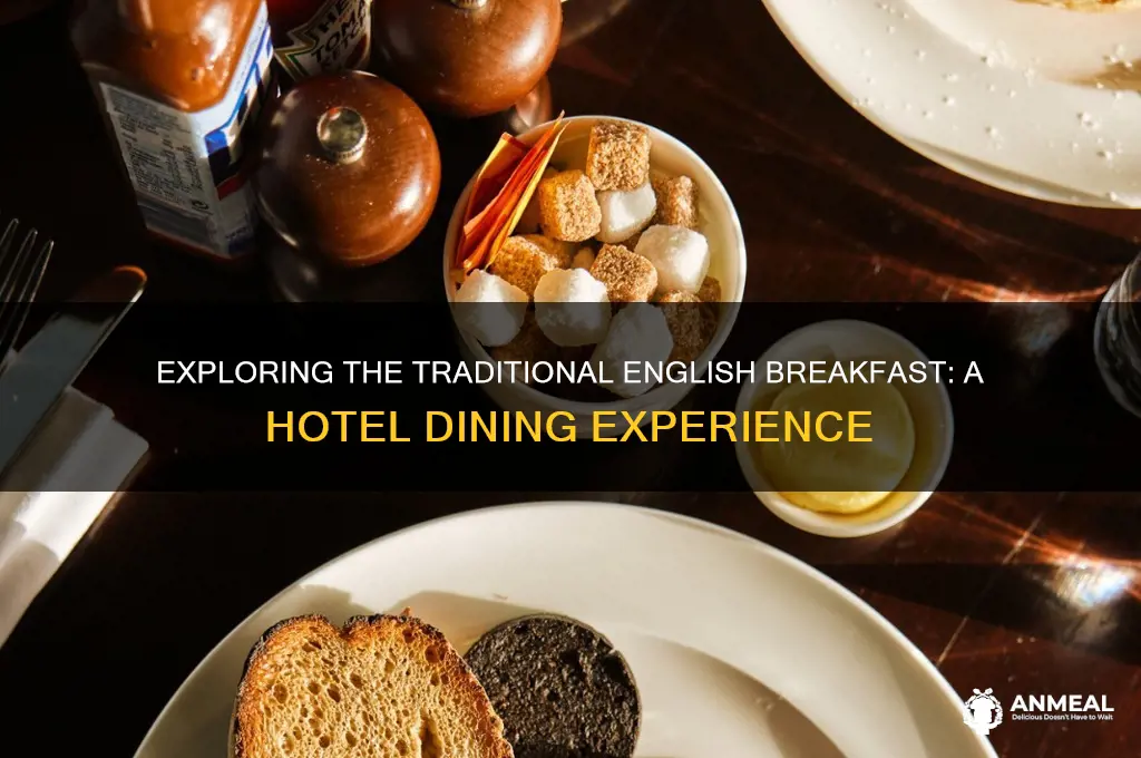 what is an english breakfast at a hotel