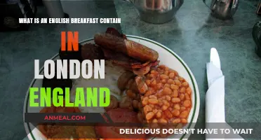 Exploring the Traditional English Breakfast in London, England