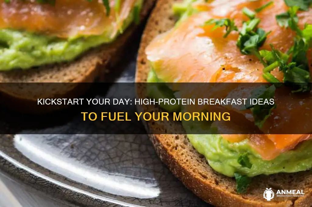 what is an example of a high protein breakfast