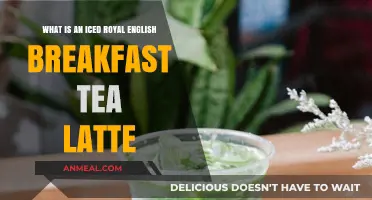 Discover the Refreshing Iced Royal English Breakfast Tea Latte