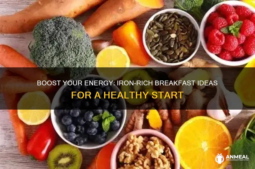 what is an iron rich breakfast