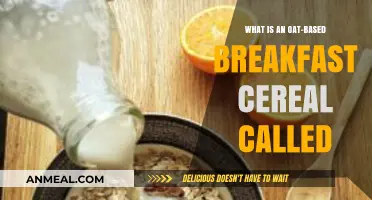 Discover the Name of Oat-Based Breakfast Cereal: A Healthy Choice