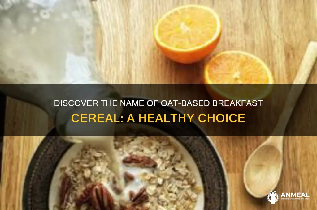 what is an oat-based breakfast cereal called