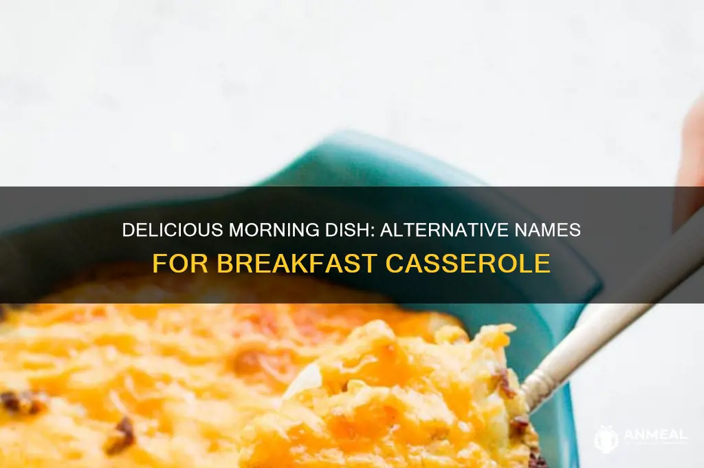 what is another name for a breakfast casserole