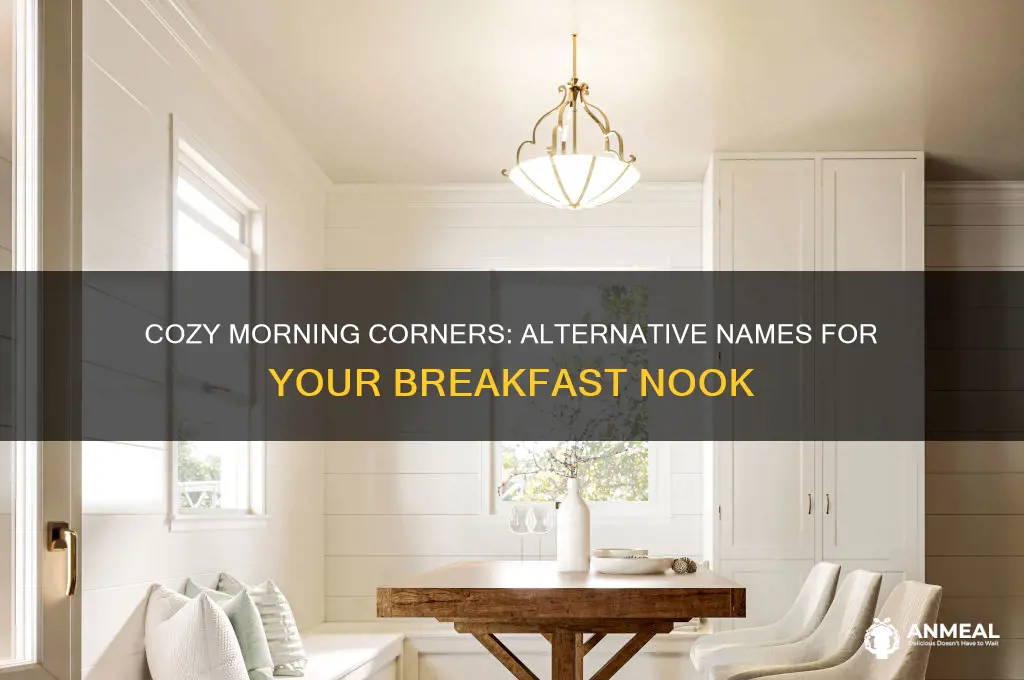 what is another name for a breakfast nook