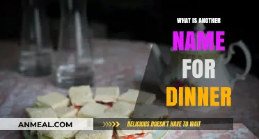 Exploring Alternative Terms for Dinner: What Do You Call Your Evening Meal?