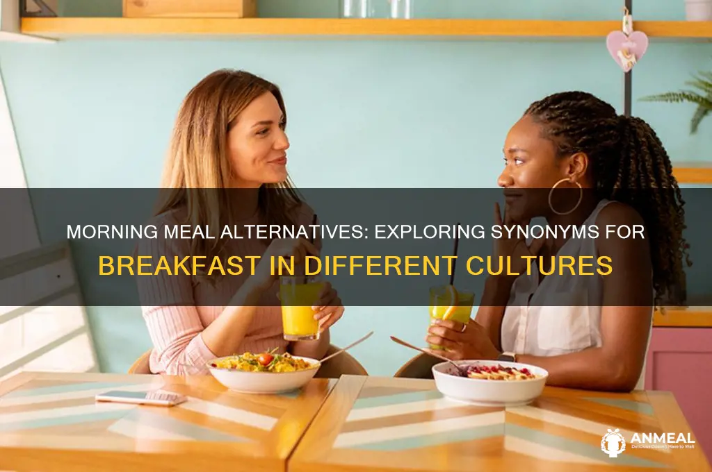 what is another word for breakfast