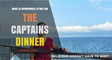 Dressing for the Captain's Dinner: Etiquette and Style Tips