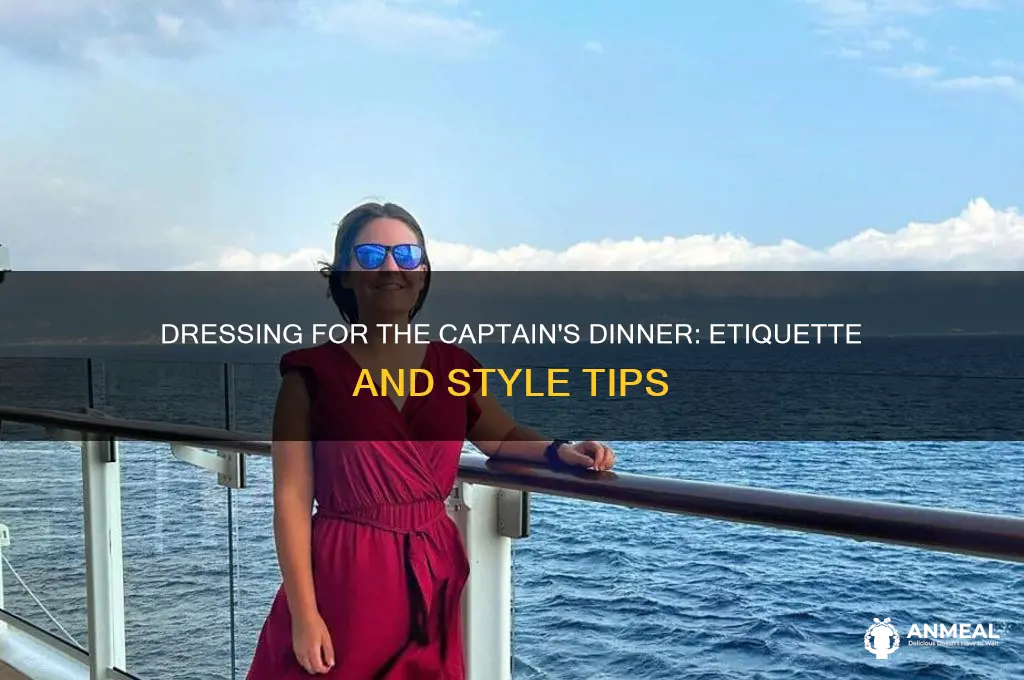 what is appropriate attire for the captains dinner