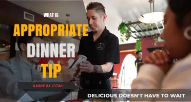 Mastering Dinner Etiquette: The Art of Appropriate Tipping