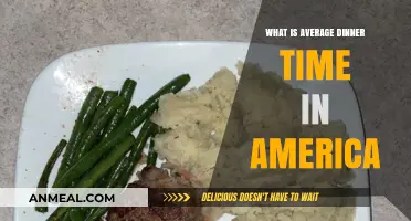 Exploring Typical American Dinner Time: When Do Most Families Eat?