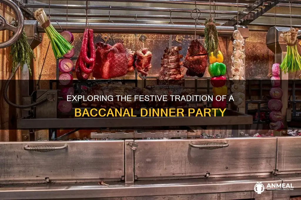 what is baccanal dinner