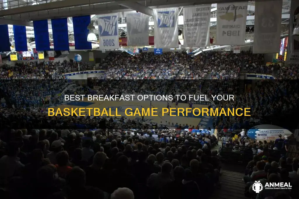 what is beat breakfast before a basketball game