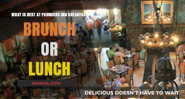 Founders Inn Dining: Breakfast, Brunch, or Lunch - Which Reigns Supreme?