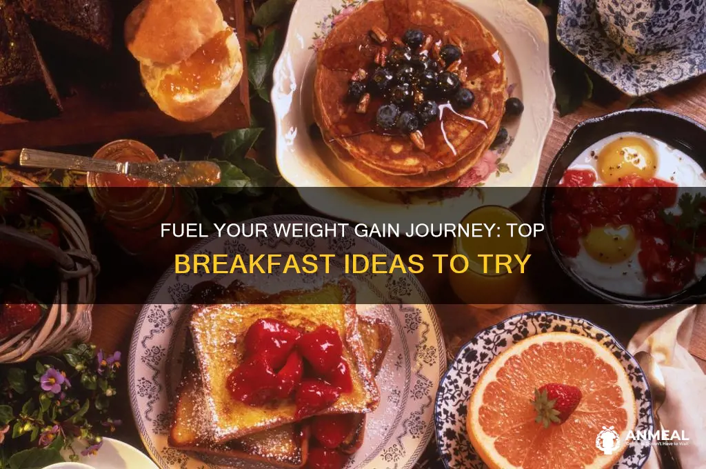 what is best breakfast for weight gain