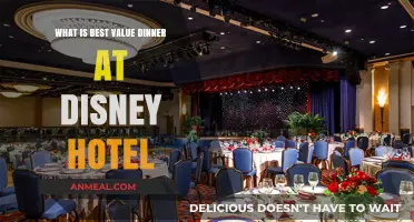 Top Disney Hotel Dinner Deals: Best Value Meals Revealed