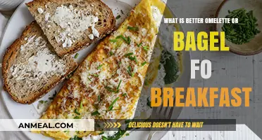 Omelette vs. Bagel: Which Breakfast Choice Fuels Your Morning Better?
