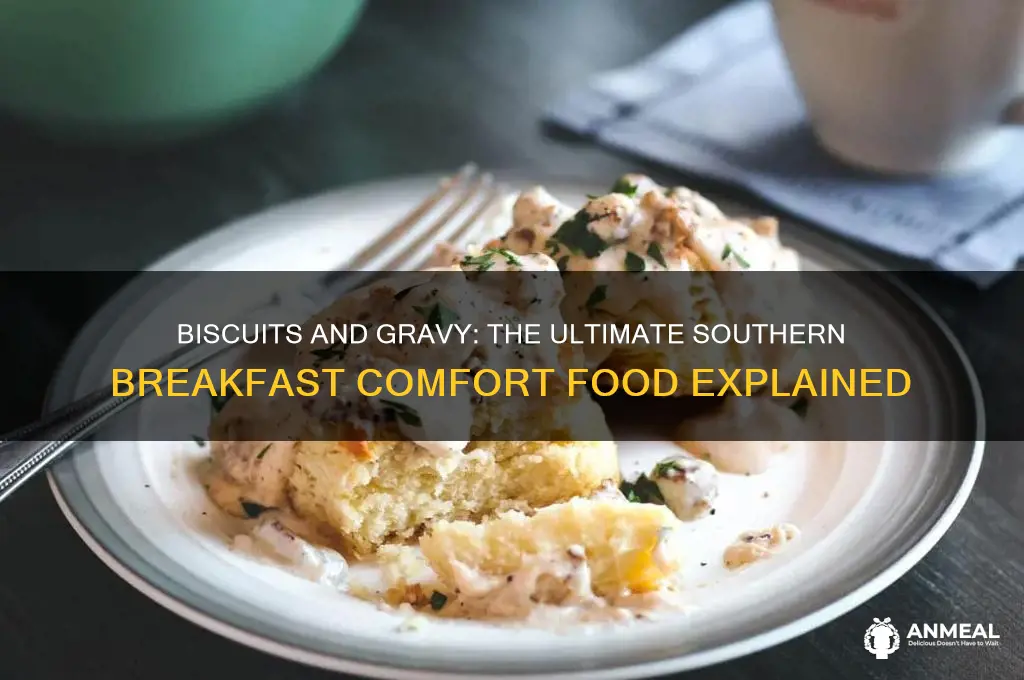 what is biscuits and gravy breakfast