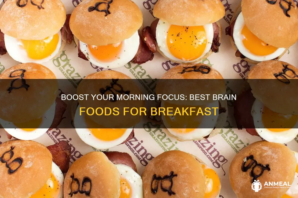 what is brain food for breakfast