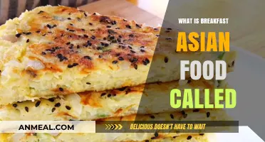 Exploring Traditional Asian Breakfast Dishes and Their Unique Names