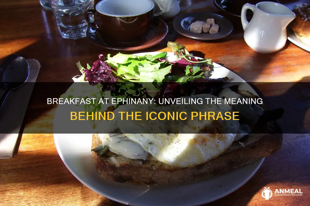 what is breakfast at ephinany