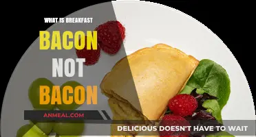 Breakfast Bacon's Surprising Secret: It's Not Actually Bacon