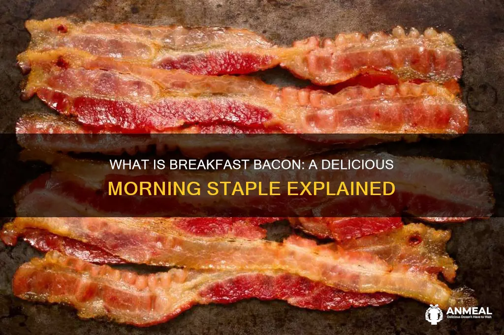 what is breakfast bacon