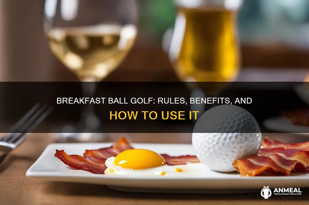 what is breakfast ball golf