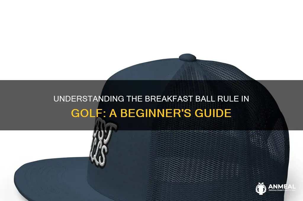 what is breakfast ball in golf