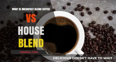 Breakfast Blend vs House Blend: Understanding Coffee Differences