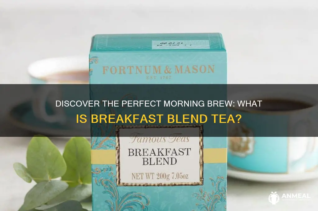 what is breakfast blend tea
