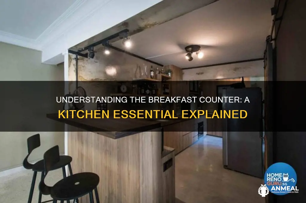 what is breakfast counter