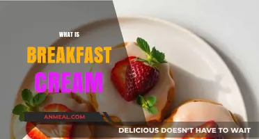 What is Breakfast Cream? A Delicious Morning Indulgence Explained