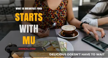 Muesli, Muffins, and More: Exploring Breakfast Foods Starting with Mu