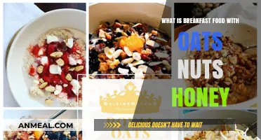Delicious Oatmeal Breakfast Recipe: Oats, Nuts, Honey Blend