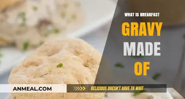 Discover the Simple Ingredients in Classic Breakfast Gravy
