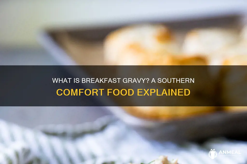 what is breakfast gravy