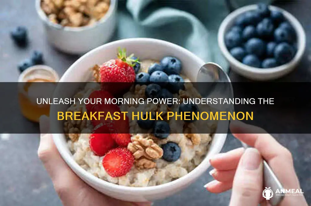 what is breakfast hulk