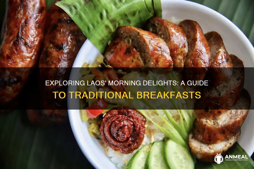 what is breakfast in laos