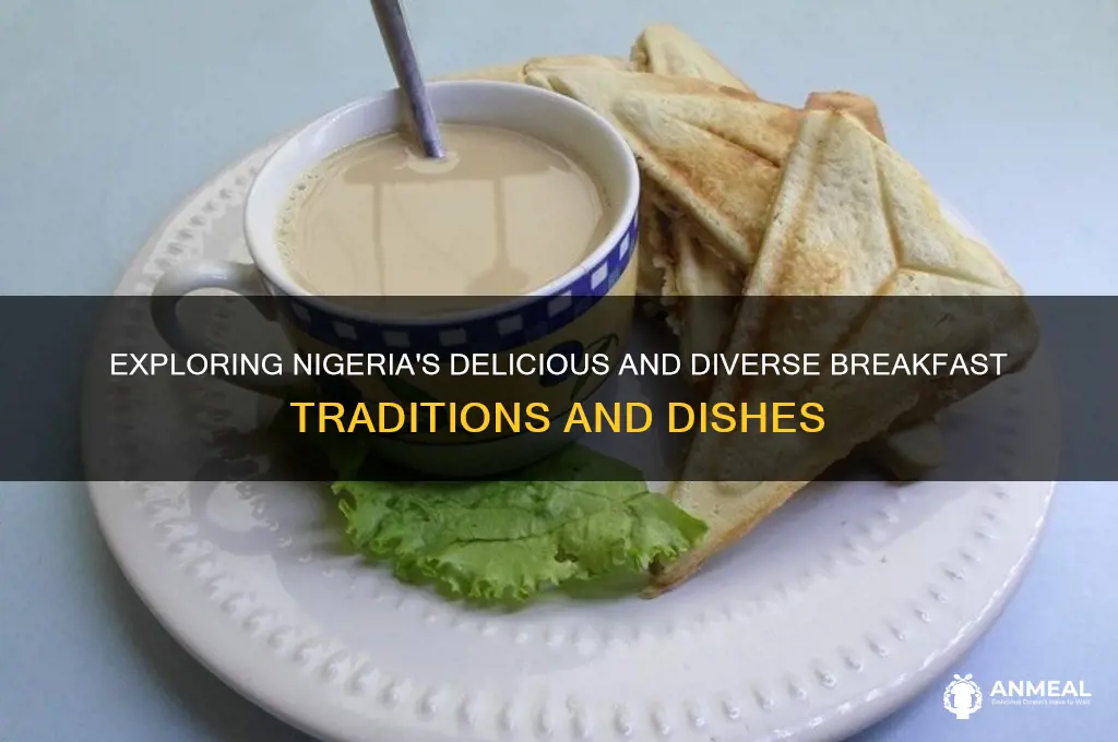 what is breakfast in nigeria