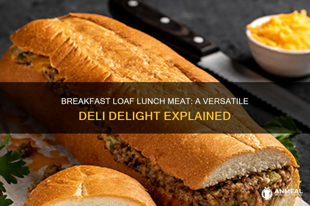 what is breakfast loaf lunch meat
