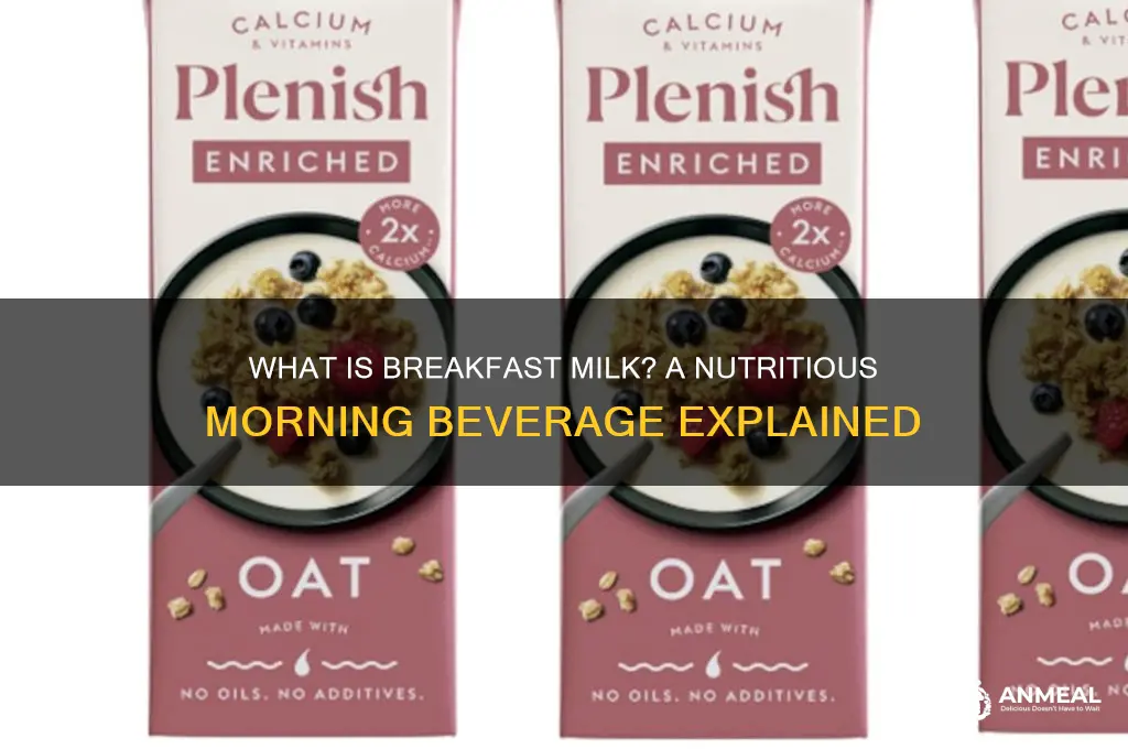 what is breakfast milk